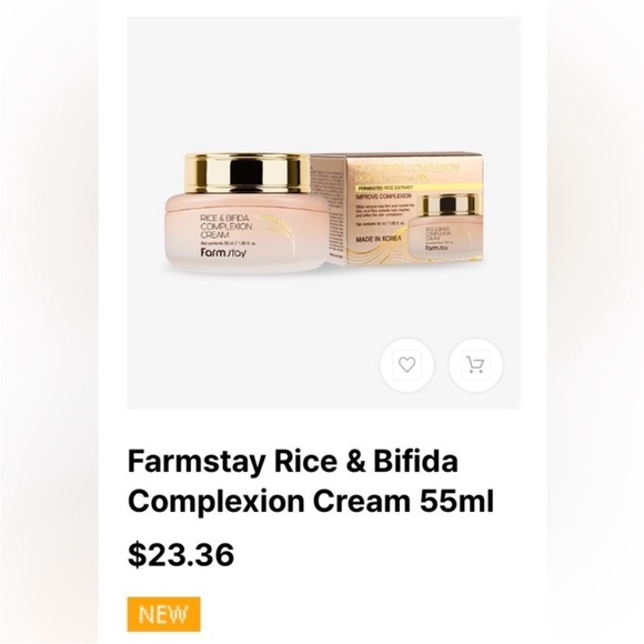 FARMSTAY Rice & Bifida Conplexion Cream - 55 ml - Picture 5 of 5